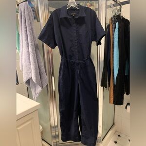 Banana Republic Navy Jumpsuit